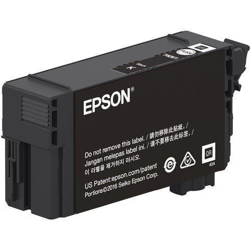Epson ink cartridge on a white background