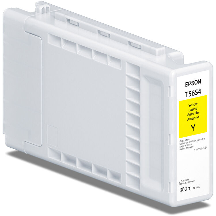 Epson 350ml T56S UltraChrome PRO10 Ink for SureColor P7370/P9370 Printer - Yellow
