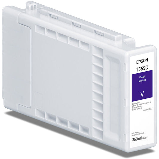 Epson 350ml T56S UltraChrome PRO10 Ink for SureColor P7370/P9370 Printer - Violet