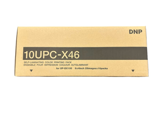 DNP 4" x 6" Passport Print Pack for use with ID400 Passport Photo Printer (10UPCX46)
