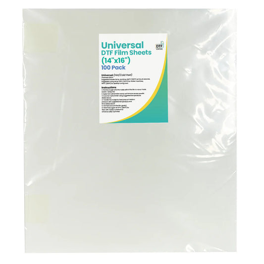 Color Prime Universal Peel DTF Film - 14in x 16in, 200 Sheets