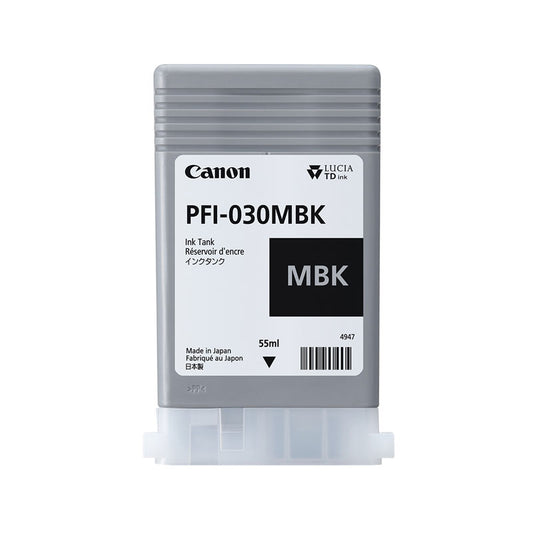 Canon PFI-030 55ml Ink - Matte Black