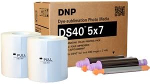 DNP 5" x 7" Print Kit for use with DS40 Printer