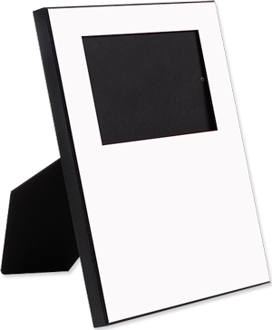 Unisub 8" x 10" MDF Offset Picture Frame Holds 4" x 6" Photo