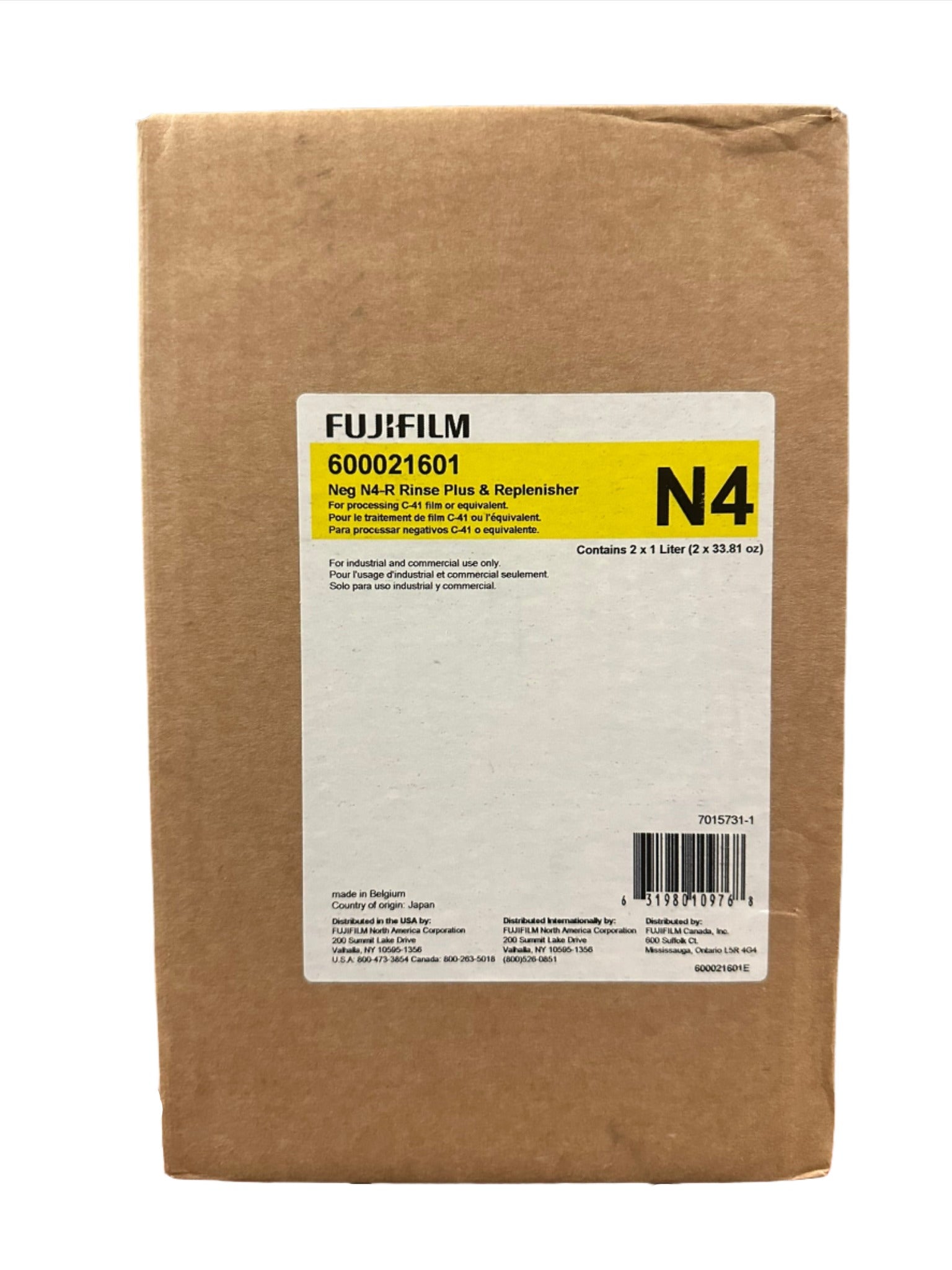 Fuji NEG N4-R Rinse Plus & Replenisher, 12 x 10 L – Imaging Spectrum