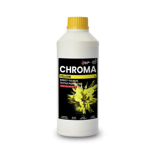 Color Prime Chroma DTF 1L Ink - Yellow