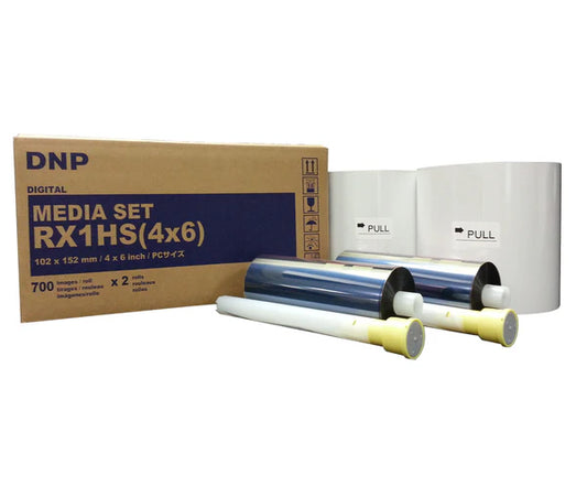 DNP 4" x 6" Print Kit for use with DSRX1HS Printer