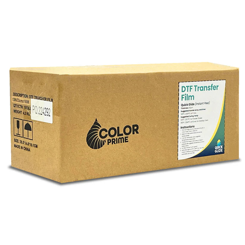 Color Prime Quick Glide DTF Film - 13.78in x 109yd Roll