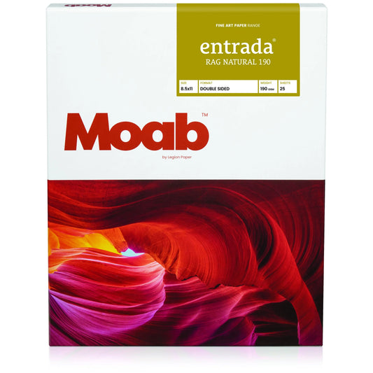 Moab Entrada Rag Natural 190gsm - 17in x 66ft, 1 Roll