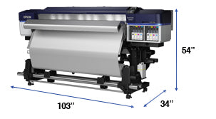 Epson SureColor S60600 64" Solvent Production Printer (SCS60600PE)