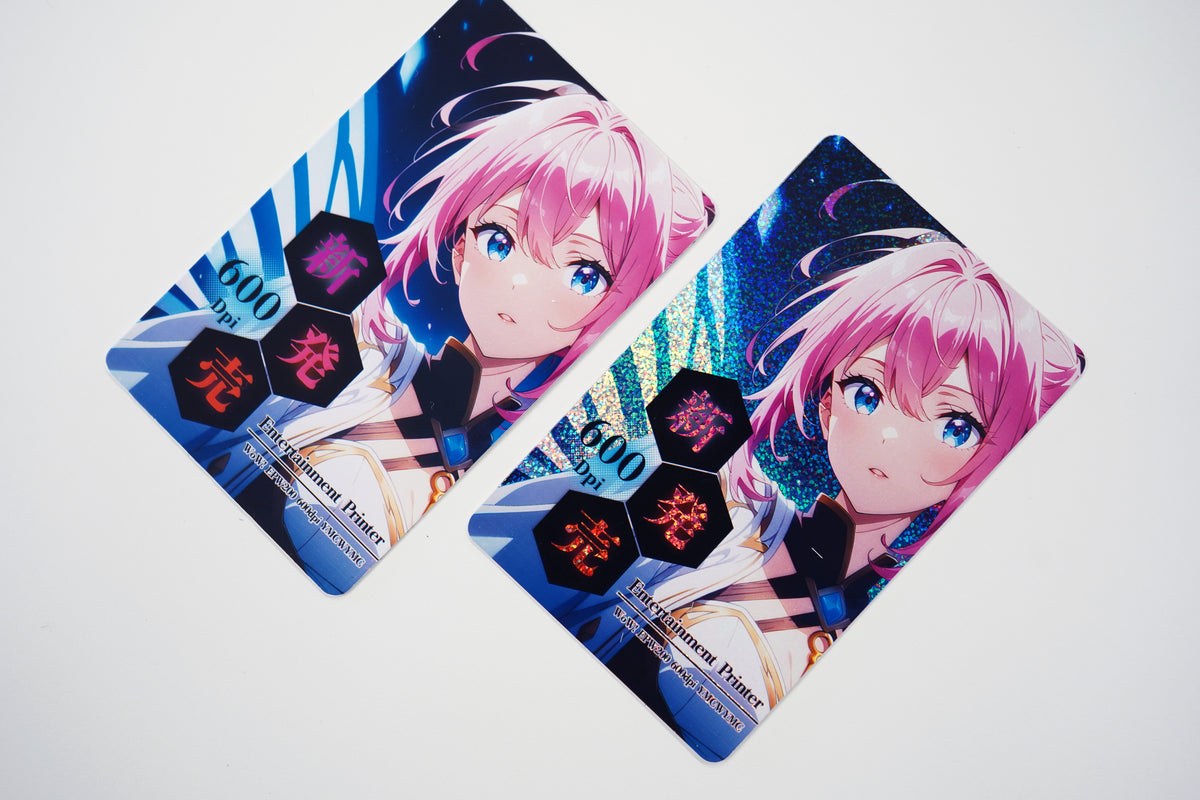 Holographic Comparison Print Sample for the EPW200 Printer