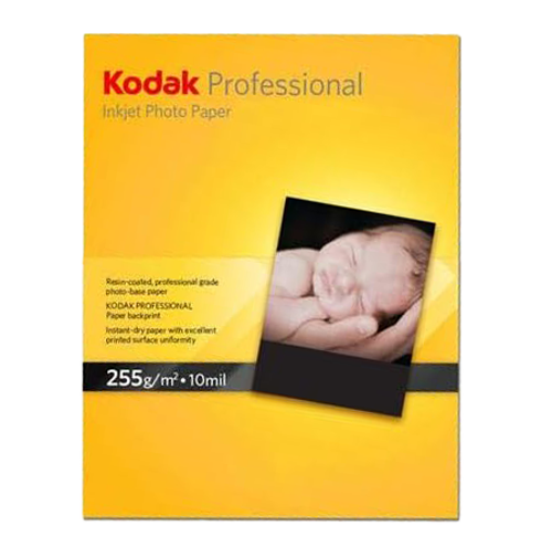 KODAK PROFESSIONAL Inkjet Photo Paper, Lustre 8.5x11x50