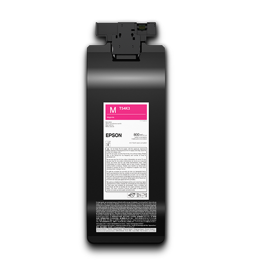 Epson DTG UltraChrome DG2 800ml High-Capacity Ink Pack - Magenta - for F2270 (T54K320)