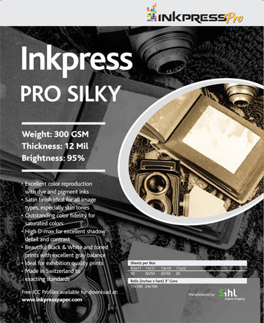 Inkpress Pro Silky 11" x 17" x50 sheets