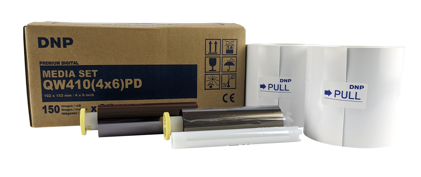 DNP 4" x 6" Print Kit for use with QW410 Printer