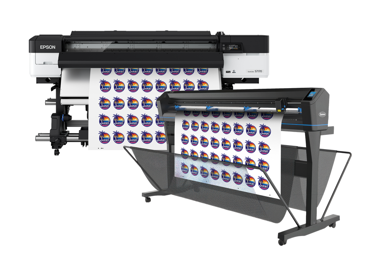 Epson SureColor S7170 Print Cut Edition 64-Inch Solvent Printer