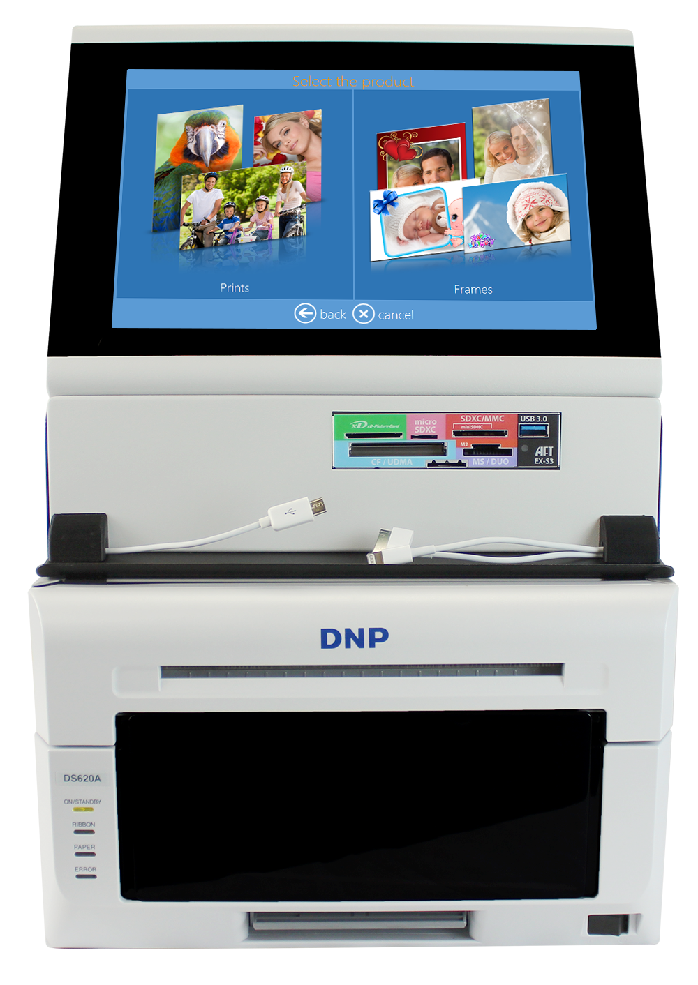 DNP SnapLab+ SL620A Compact Kiosk System (SL620A-Set)