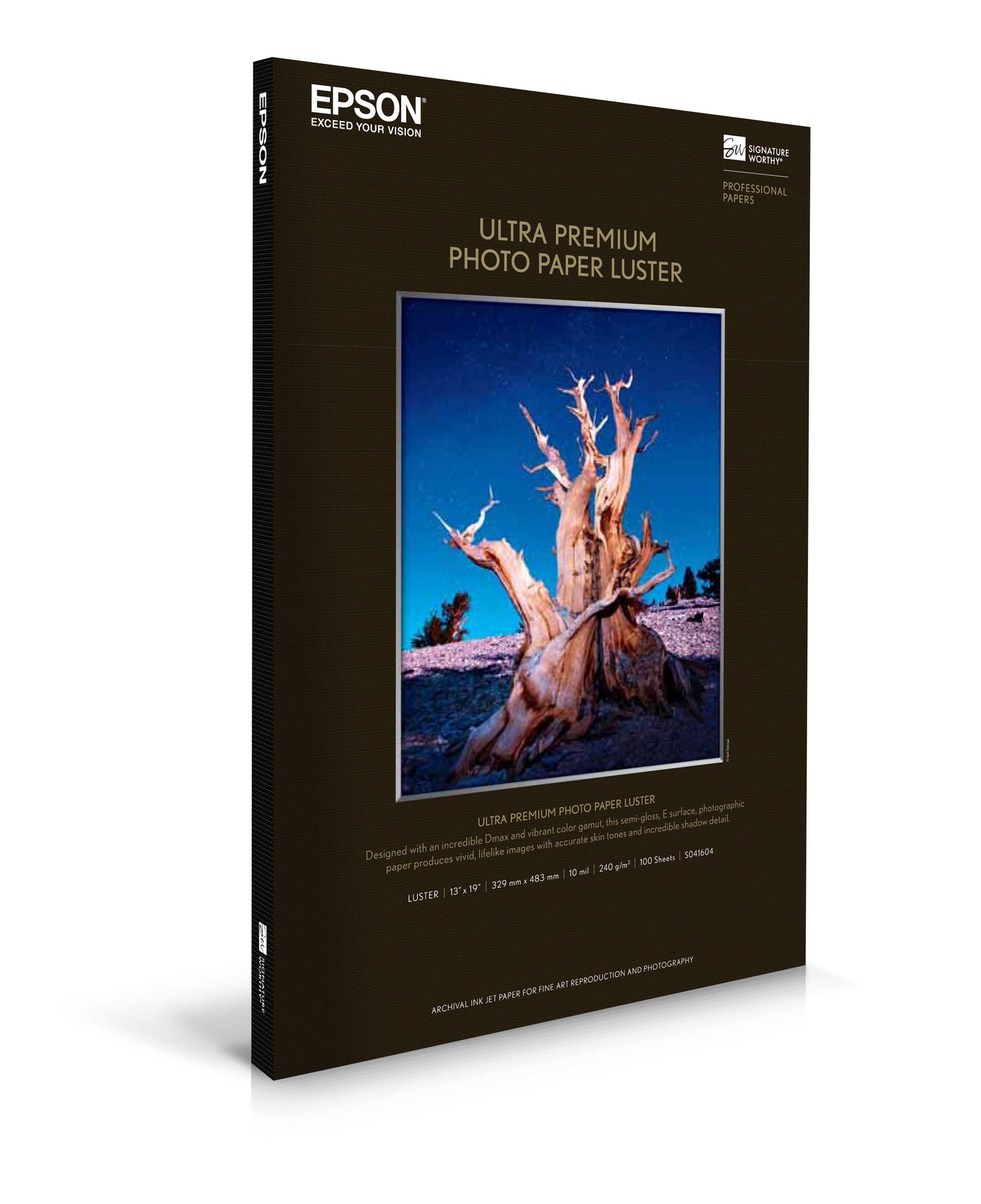 Epson Ultra Premium Luster - 13" x 19" 100 Sheets