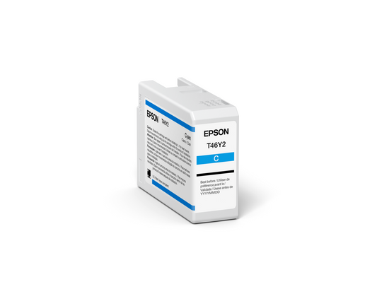 Ultrachrome PRO10 Cyan Ink Cartridge, 50ML