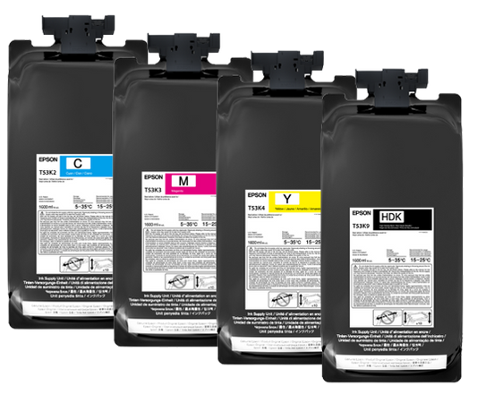 Epson 1.6L T53K Ultrachrome Dye Sub Initial Ink Pack - CMYK (T53KM20)
