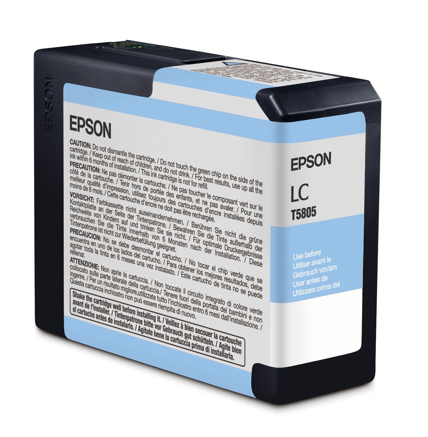 Epson 3800 Light Cyan Ink 80ml (T580500)