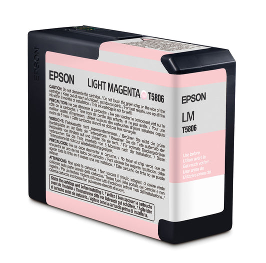 Epson 3800 Light Magenta Ink 80ml (T580600)