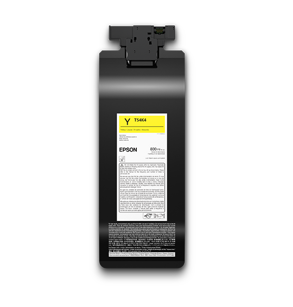 Epson DTG UltraChrome DG2 800ml High-Capacity Ink Pack - Yellow - for F2270 (T54K420)