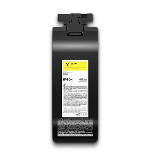 Epson DTG UltraChrome DG2 800ml High-Capacity Ink Pack - Yellow - for F2270 (T54K420)