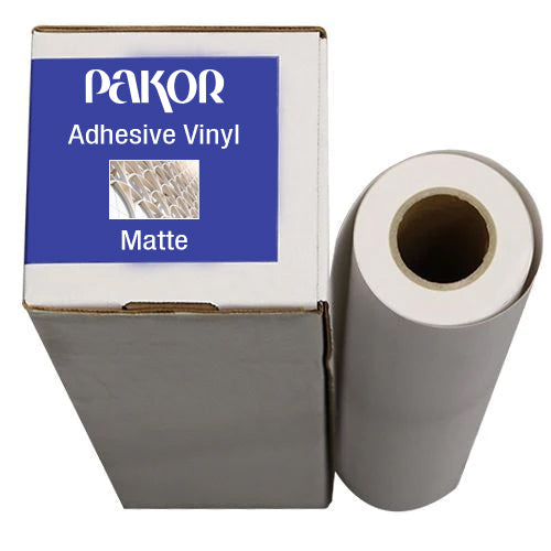 Pakor Adhesive Vinyl, 24" x 60' – Matte