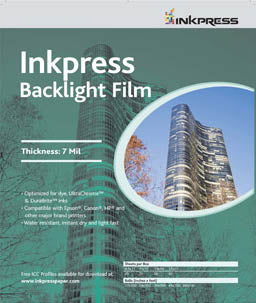 Inkpress Backlight Film 60" x 100'