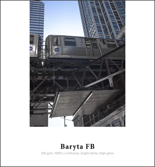 Hahnemuhle Baryta FB 350gsm - 17" x 22" 25 Sheets