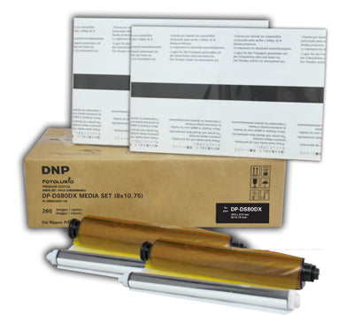 DNP 8" x 10" Duplex Media Kit for use with DS80DX Printer