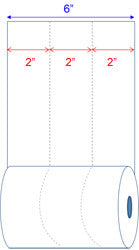 Double Perforated 6x8 Paper for DNP DS40