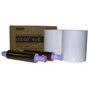 DNP 4" x 6" Single Perforated Print Kit for use with DS40 Printer