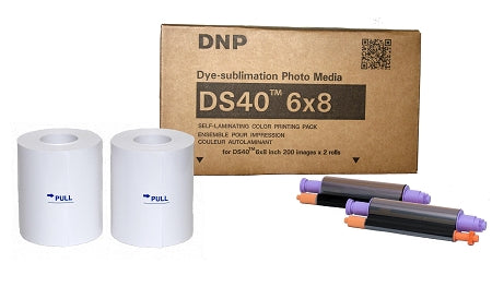 DNP 6" x 8" Print Kit for use with DS40 Printer