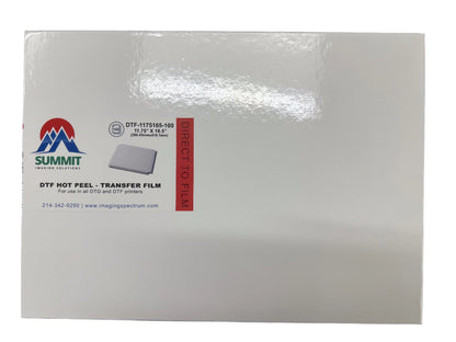 Summit DTF Hot Peel - 11.75in x 16.5in, 100 Sheets