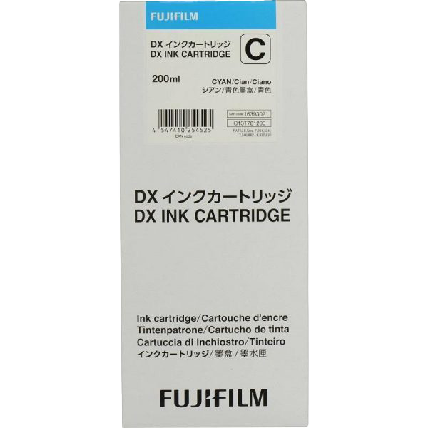 Fujifilm DX100 Cyan Ink (200 ml)