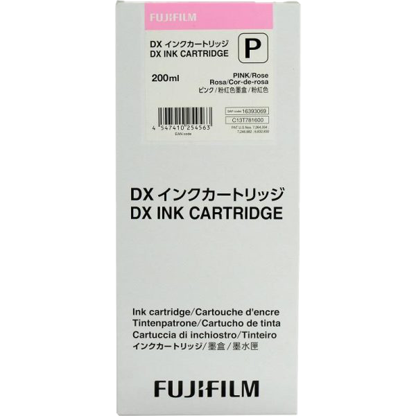 Fujifilm DX100 Pink Ink (200 ml)