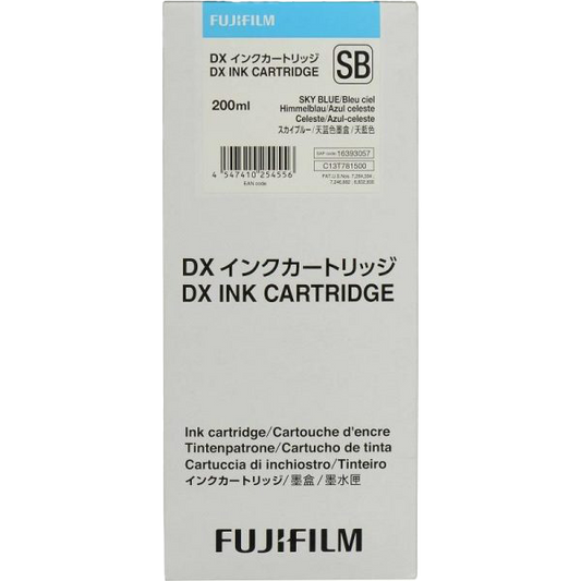 Fujifilm DX100 Sky Blue Ink (200 ml)
