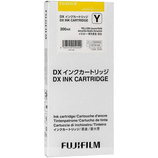 Fujifilm DX100 Yellow Ink (200 ml)