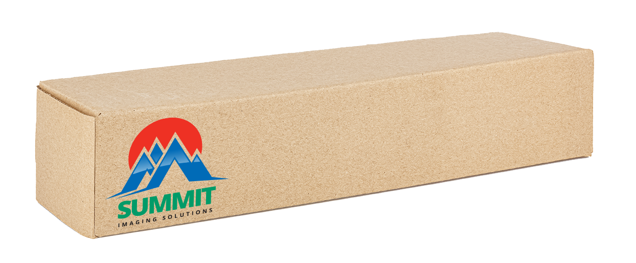 Summit 61" x 100' 225gsm Gloss Solvent PE Paper Roll
