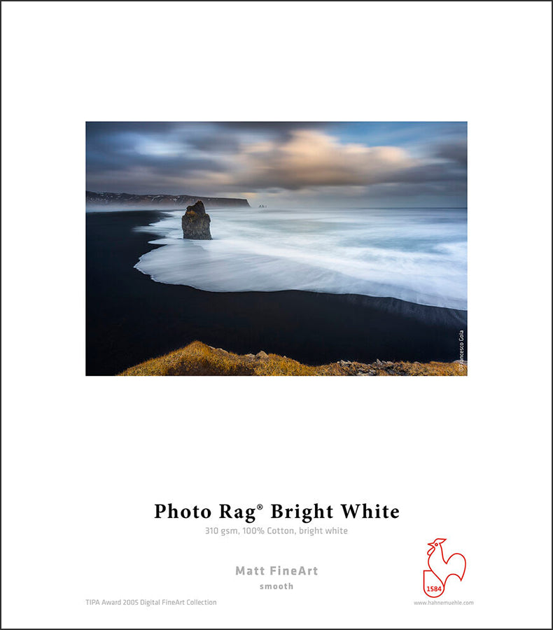 Hahnemuhle Photo Rag Bright White 310gsm - 8.5" x 11" 25 Sheets (10641442)