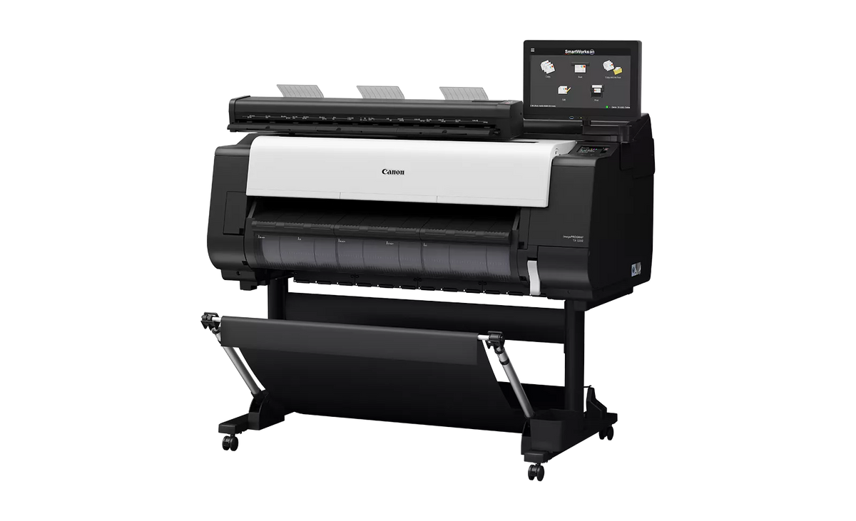 36 Inch Printer Scanner Canon imagePROGRAF TX-3200 36” Large Format Printer MFP w/ Z36 Scanner ...