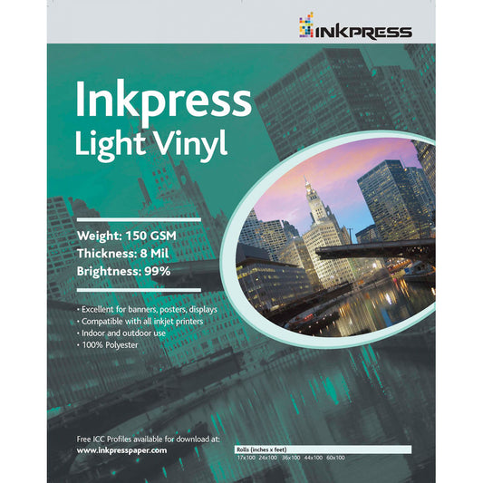 Inkpress Light Vinyl 17" x 100'