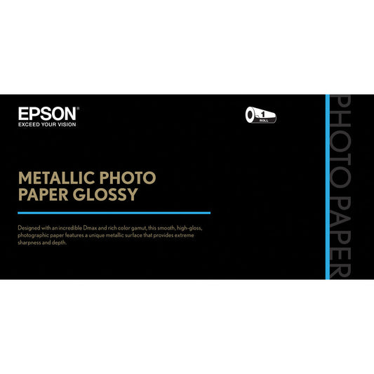 Epson Metallic Photo Glossy - 16" x 100' Roll (S045585)