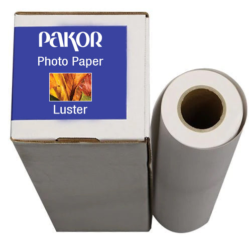 Pakor Photo Paper, 24" x 100' - Luster (8 mil)