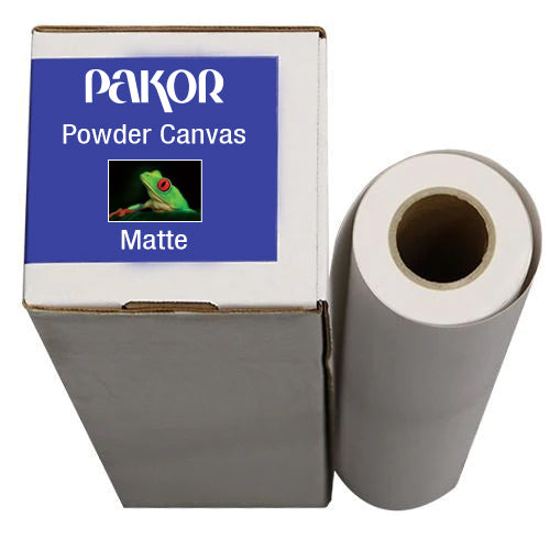 Pakor Powder Canvas, 17" x 50' - Matte (21 mil)