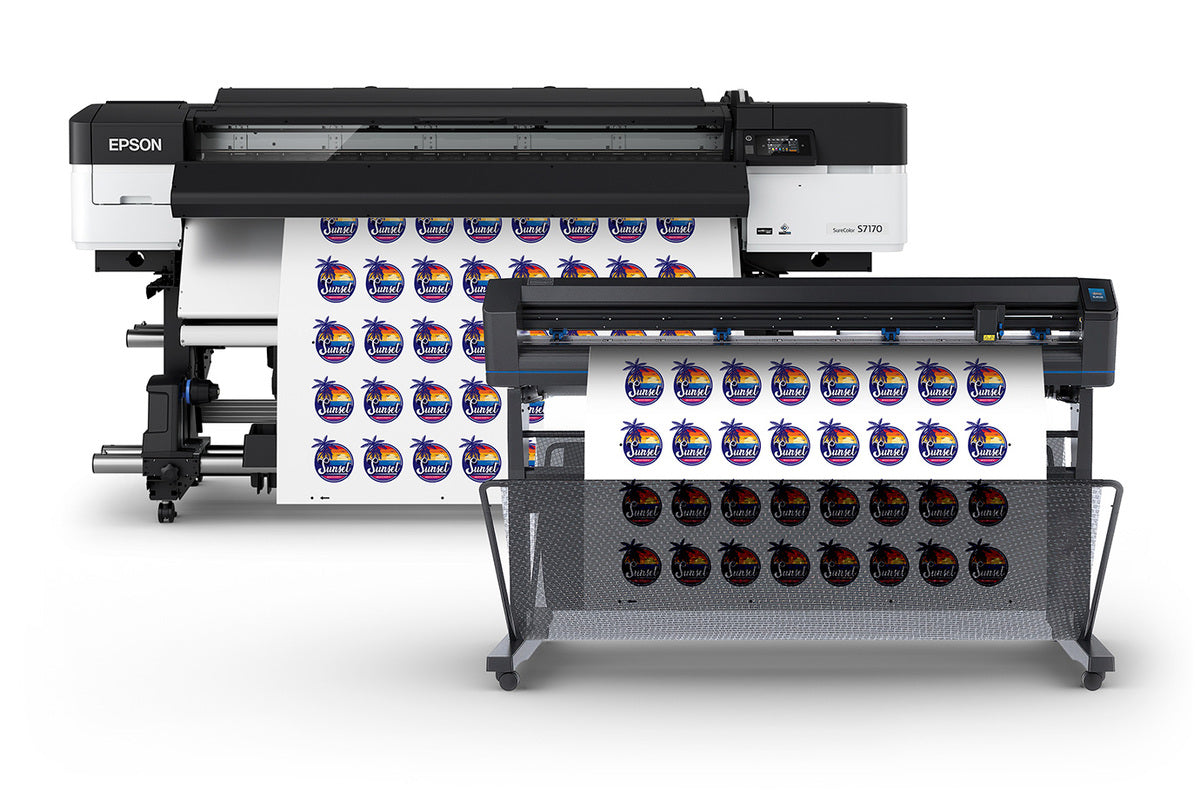 Epson SureColor S7170 Print Cut Edition 64-Inch Solvent Printer